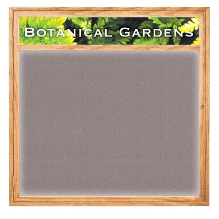 United Visual Products Open Faced Traditional Corkboard, 36x24" UV641A-GOLD-BLSPRU